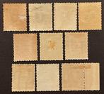 Belgique 1884/1891 - Leopold II nouvelles séries - gamme, Postzegels en Munten, Postzegels | Europa | België, Gestempeld