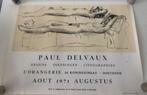 Paul Delvaux (after) - Expo Paul Delvaux 1972. Ostend -