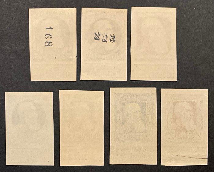 België 1905 - Leopold II Grove Baard - Proefdrukken van, Postzegels en Munten, Postzegels | Europa | België