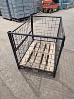 Pallet opzetrand 1200x800x965mm zwart gebruikt, Ophalen of Verzenden, Nieuw