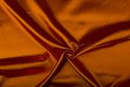 Glimmende stof oranje, Hobby en Vrije tijd, Stoffen en Lappen, 200 cm of meer, Nieuw, Oranje, Satijn of Zijde