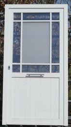 pvc buitendeur , voordeur 110 x 210  wit, Doe-het-zelf en Bouw, Nieuw, Ophalen of Verzenden, Glas, 100 tot 120 cm