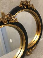 Spiegel (2) - Glas, Hars - FRANSE ROOSJES SPIEGELS, Antiek en Kunst