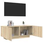 vidaXL Tv-meubel 100x35x40 cm bewerkt hout sonoma, Huis en Inrichting, Kasten |Televisiemeubels, Verzenden, Nieuw