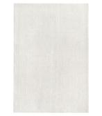 Witte gladde wol - Vloerkleed - 400 cm - 300 cm, Nieuw