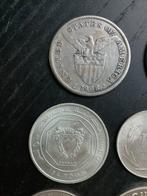 Wereld. Collection of silver coins 1908-1995 (Zonder, Postzegels en Munten