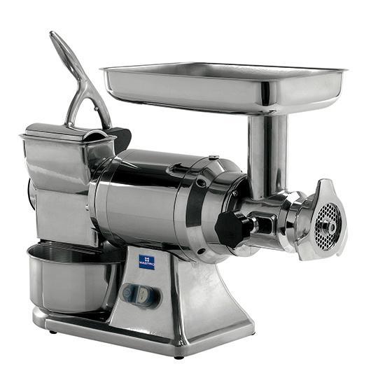 Gehaktmolen + Rasp | 200kg/u + 50kg/u | Ø70mm | 0.75kW |, Zakelijke goederen, Horeca | Keukenapparatuur, Nieuw in verpakking, Verzenden