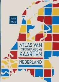 Atlas van topografische kaarten Nederland 1955-1965, Boeken, Overige Boeken, Gelezen, Verzenden