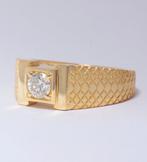 Verlovingsring - 14 karaat Geel goud - 0.50ct. tw. Diamant, Handtassen en Accessoires
