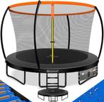 Trampoline - Met veiligheidsnet - 366 cm - Tot 150 kg - Oran, Kinderen en Baby's, Speelgoed | Buiten | Trampolines, Verzenden