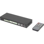 SpeaKa  - HDMI-splitter - 4 poorten en audiopoorten -, Doe-het-zelf en Bouw, Nieuw, Verzenden