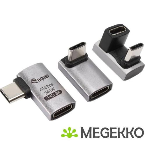 Equip 133478 tussenstuk voor kabels USB C Zwart, Grijs, Computers en Software, Overige Computers en Software, Nieuw, Verzenden