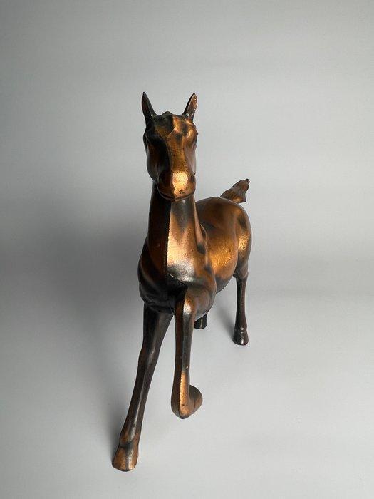 Sculpture en bronze vintage dun cheval au galop – Mouvement, Antiek en Kunst, Antiek | Overige Antiek