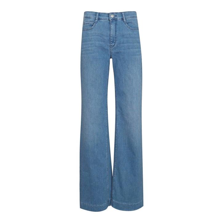 MAC • Wide jeans blauw • 36, Kleding | Dames, Broeken en Pantalons, Verzenden