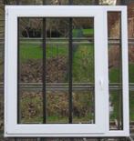pvc raam , chassis , venster 148 x 159 wit / antraciet, Raamkozijn, Ophalen of Verzenden