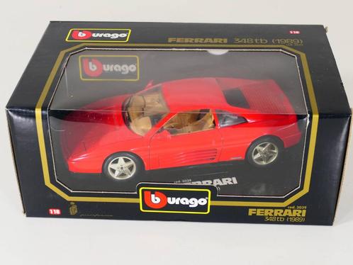 Schaal 1:18 Bburago Ferrari 348 TB 1989 #3123 (Automodellen), Hobby en Vrije tijd, Modelauto's | 1:18, Zo goed als nieuw, Ophalen of Verzenden
