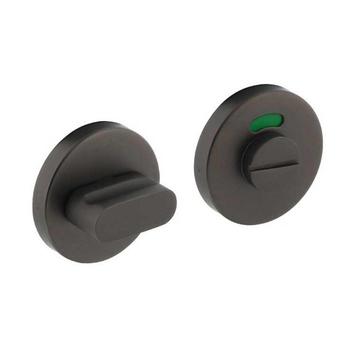 Rozet met WC slot antraciet grijs beschikbaar voor biedingen