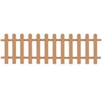 vidaXL Hek 200x60 cm HKC, Verzenden, Nieuw