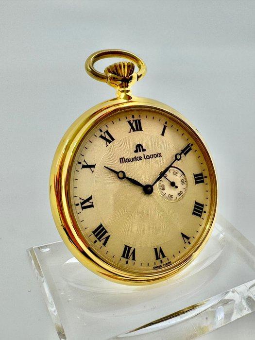 Maurice Lacroix - Ultra Slim Pocket Watch - ETA 7001 - 26347, Handtassen en Accessoires, Horloges | Heren