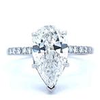 Zonder Minimumprijs - Ring Platina - 3.04ct. tw. Diamant, Nieuw