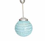 Verreries de Portieux - Lampe à suspendre - Opaline, Laiton