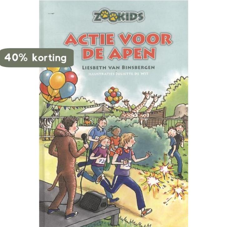 Actie voor de apen / Zookids 9789085432227, Boeken, Kinderboeken | Jeugd | 10 tot 12 jaar, Gelezen, Verzenden