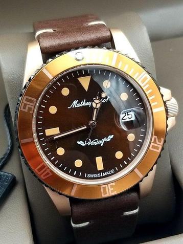 Mathey-Tissot - Mathy Vintage Bronze Automatic - Zonder, Nieuw