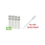 10 Buisjes + Pipet, Huis en Inrichting, Verzenden, Nieuw