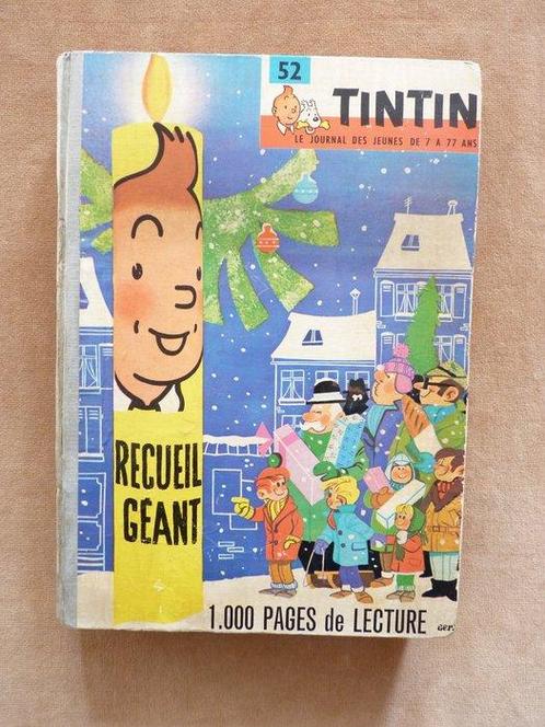 Tintin (magazine) - Recueil N°52 - 1 Album - Première, Boeken, Stripverhalen