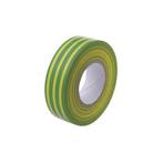 Profile tape pvc 15mmx10m geel/groen