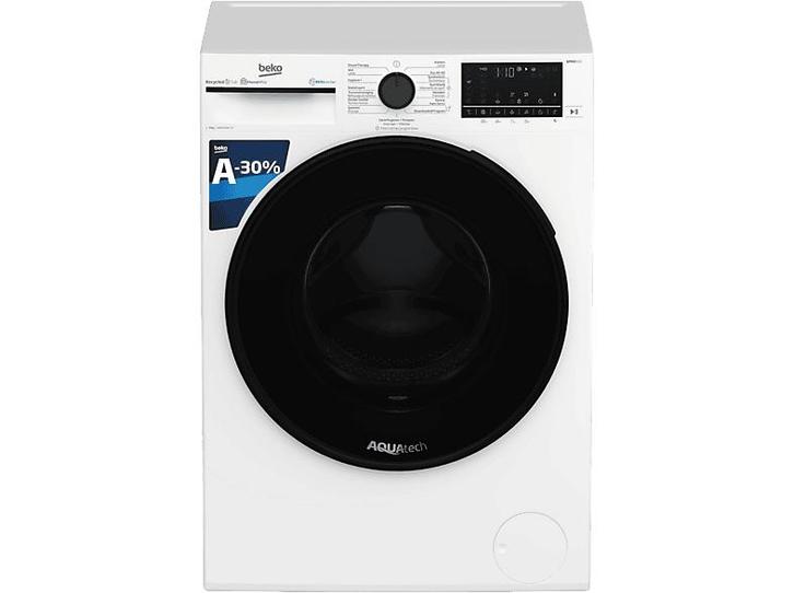 Beko - Wasmachine Voorlader - 9 kg - Wit, Elektronische apparatuur, Wasmachines, 95 cm of meer, Nieuw, Voorlader, Energieklasse A of zuiniger