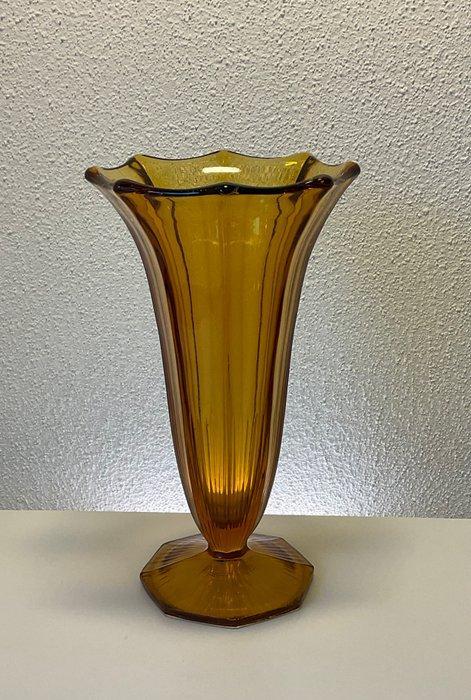 Walther & Söhne - Vaas - Trafalgar - Glas-in-lood - Art Deco, Antiek en Kunst, Curiosa en Brocante