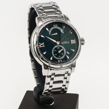 GEOVANI - Swiss Automatic Diamonds Watch - GORA595-SS-D-12 -