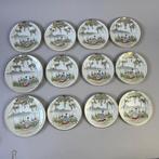 Dessertservies (12) - Mid-Century Kutani Japans