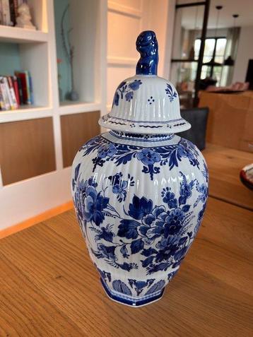 De Porceleyne Fles, Delft - Vaas - Aardewerk - Vaas met