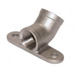 Wandhouder rvs, 90gr., 1/2 inch x 1/2 inch - kerbl