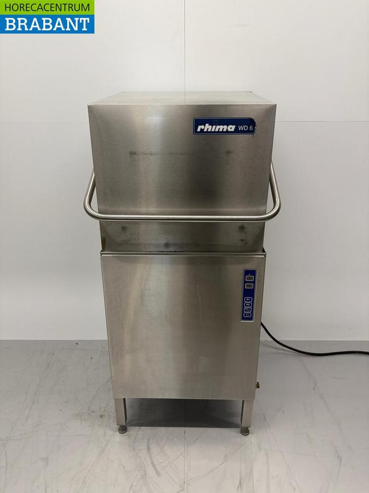 RVS Rhima Doorschuifvaatwasser 400V Horeca, Zakelijke goederen, Horeca | Keukenapparatuur, Ophalen of Verzenden
