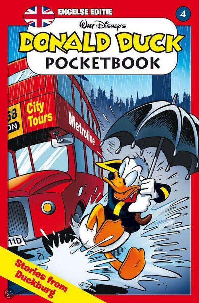 Donald Duck pocketbook 4 / Donald Duck pocketbook / 4 Disney, Boeken, Stripverhalen, Gelezen, Verzenden
