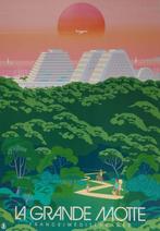 Monsieur Z - Original Travel Poster - La Grande Motte -