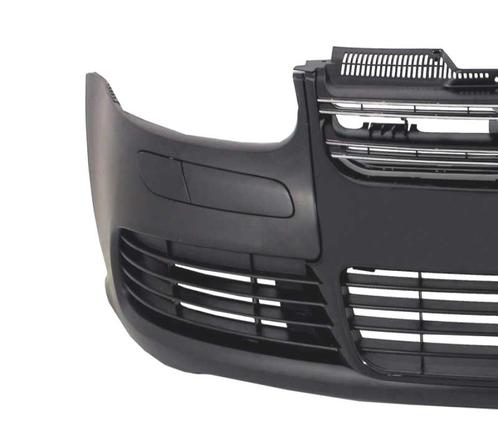 PARE-CHOCS AVANT VW GOLF MK5 03-08 LOOK R32 NOIR BRILLANT SR, Auto-onderdelen, Carrosserie, Verzenden