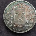 Frankrijk. Karel X (1824-1830). 5 Francs 1829-B, Rouen, Timbres & Monnaies, Monnaies | Europe | Monnaies euro