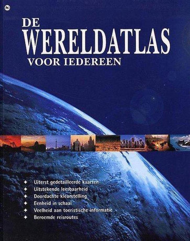 De wereldatlas voor iedereen 9789044308105, Boeken, Reisgidsen, Gelezen, Verzenden