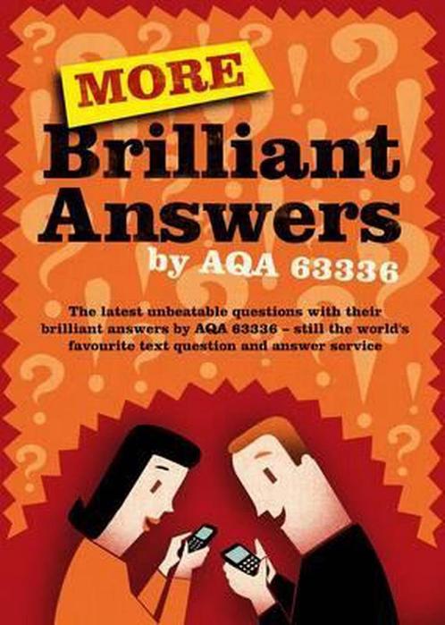 More Brilliant Answers 9781846683268, Livres, Livres Autre, Envoi