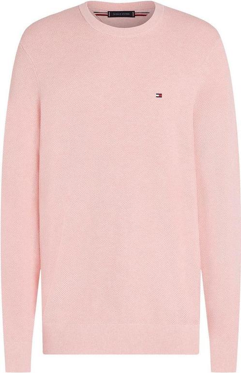 Tommy Hilfiger Structure Trui Roze maat Maat 52/54 (L) Heren, Kleding | Heren, Truien en Vesten, Roze, Nieuw, Maat 52/54 (L), Verzenden