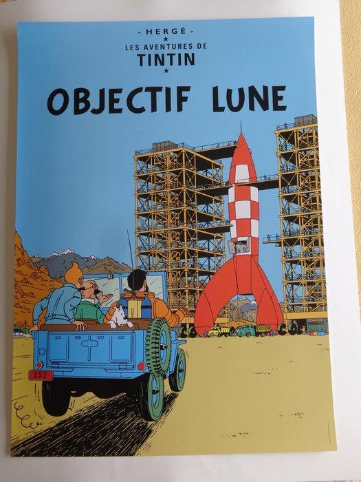 Hergé - Sérigraphies Tintinimaginatio - Objectif Lune + On a, Livres, BD