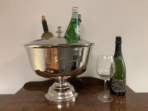 Champagne koeler -  Moët & Chandon Tribute - Vernikkeld, Antiek en Kunst, Antiek | Meubels | Tafels