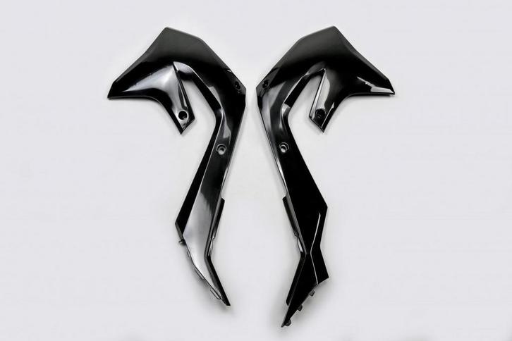 UFO radiator kappen Zwart Kawasaki KX 250F 2021-2024 & KX 45, Motoren, Onderdelen | Overige, Verzenden