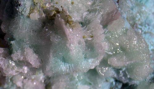 Chrysocolla, Duftiet, Mimetiet Kristallen op matrix -, Verzamelen, Mineralen en Fossielen