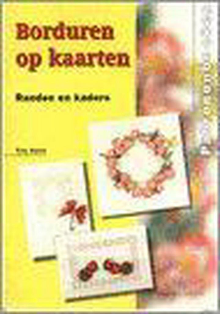 Borduren op kaarten / Patronenboeken 9789058770349 T. Harts, Boeken, Hobby en Vrije tijd, Gelezen, Verzenden