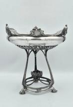 Tafelmiddenstuk - Verzilverd - Art Nouveau-specialiteit